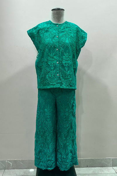 Emerald Green Co Ord Set - Zabella