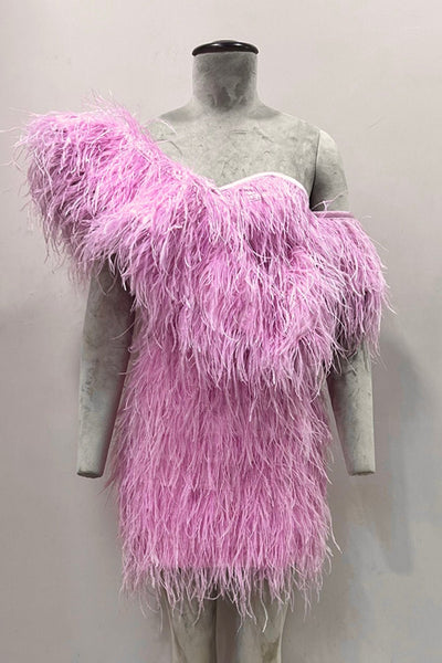 Pink Feather Mini - Zabella